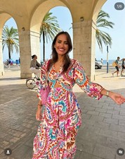 ZARA NEW FW24 PRINTED DRESS