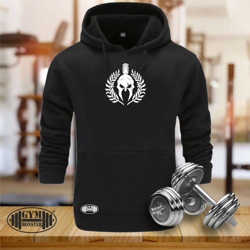 Felpa con cappuccio spartan - felpa,