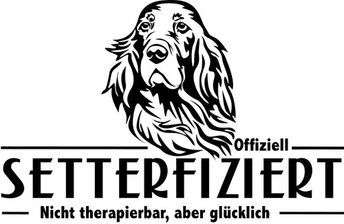 Adesivo auto irish setter - auto,