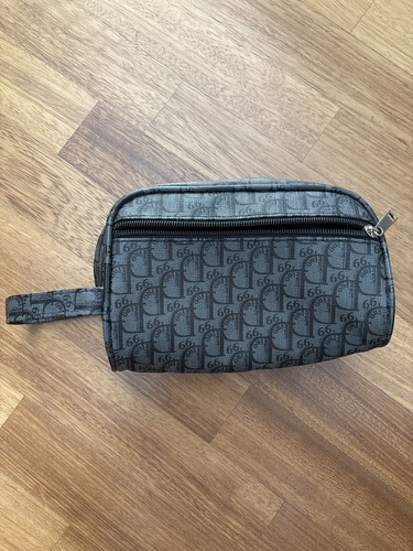 Beauty case sintetico monogram