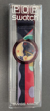 SWATCH POP ART DECO 1991 - PWR 107 - Raro - Vintage - Funzionante - Cond. Ottime