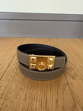 Cintura reversibile Hermès in