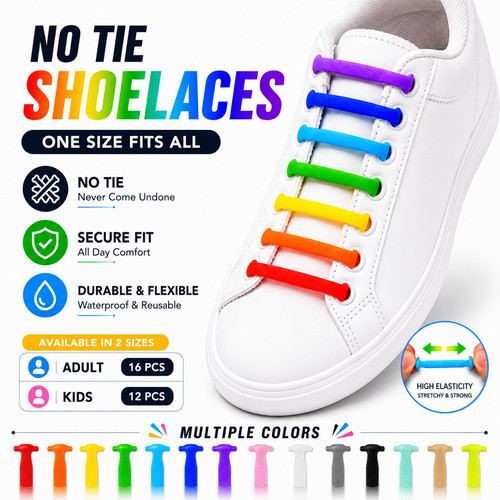 Lacci per scarpe - , elastici