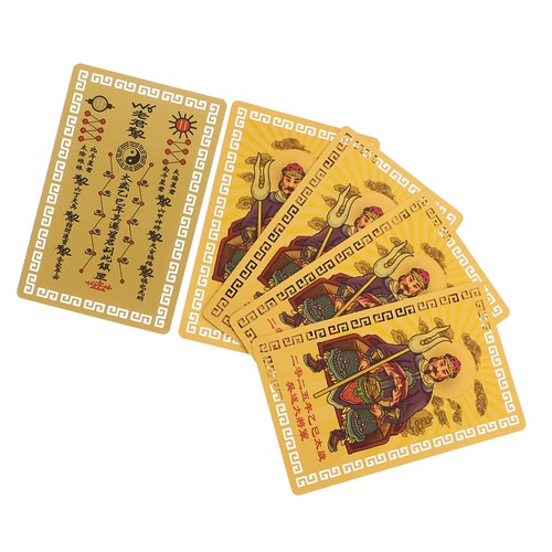 5pz carte amuleto - 5pz, stile