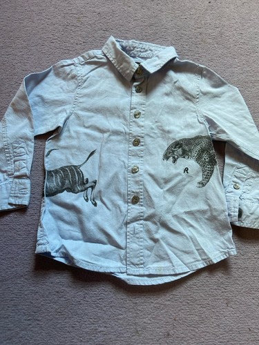 Camicia denim nuova senza