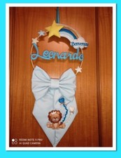 Fiocco nascita bambino fatto - fiocco,
