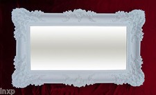 XXL Specchio Muro Bianco 96x57