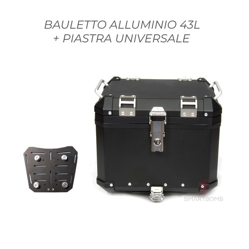 Baule bauletto alluminio - baule,