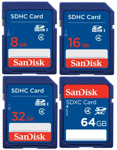 Sandisk 2gb 4gb - 4gb, 16gb