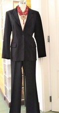 Tailleur nero particolare - tailleur,