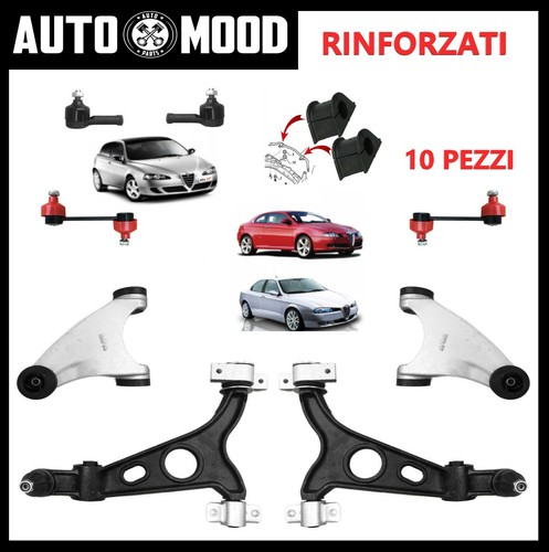 Kit bracci anteriori - anteriori, alfa
