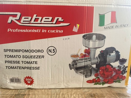Spremipomodoro elettrico reber - spremipomodoro,