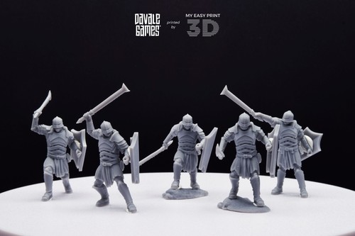 Blood handed orcs - orcs, shield&sword