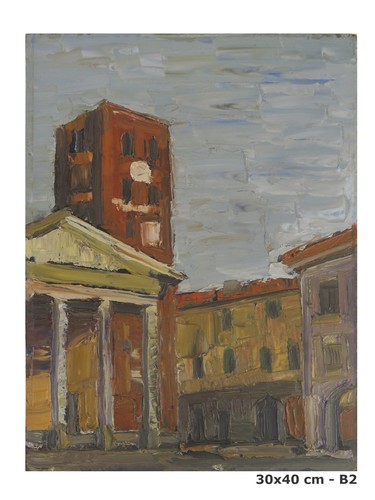 Quadro olio firmato bert - olio,