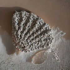 Portamonete, Portafoglio A Forma Di Conchiglia ? Fatto A Mano All'uncinetto 