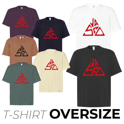 Shirt vasco rossi oversize - t-shirt,
