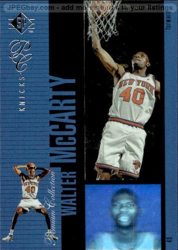 Card nba pc25 walter - card, mccarty