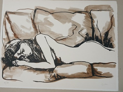 Renato guttuso litografia - guttuso.,