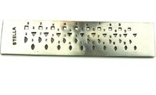 Trafila filo oro argento ottone rame 40 forme quadrato triangolo ovale mezzotond