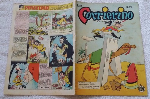 Corrierino storia pinocchio - ,