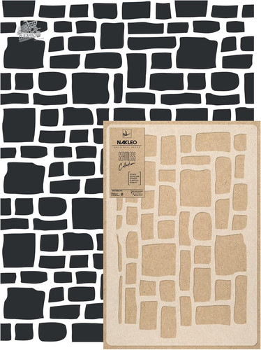 Stencil muro grande 59x95cm - muro,