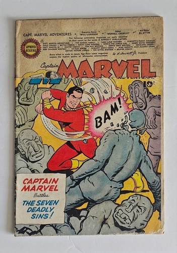 Captain marvel adventure - captain,