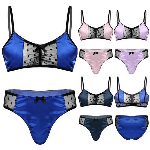 Set lingerie uomo raso - set,
