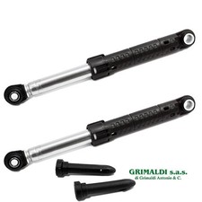 COPPIA AMMORTIZZATORI 90N CON 2 SPINOTTI PER LAVATRICE BOSCH SIEMENS 00448032
