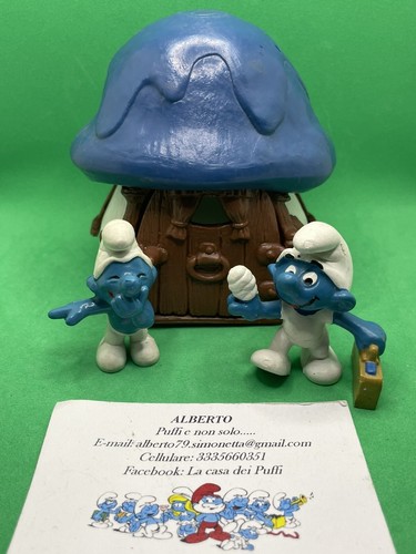 Puffi smurfs smurf casa dei - smurfs,