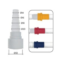 Raccordo adattatore tubo