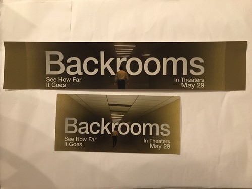Poster cinema backrooms 6x13 - poster,