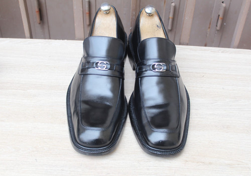 Mocassin gucci loafer cuir - mocassin,