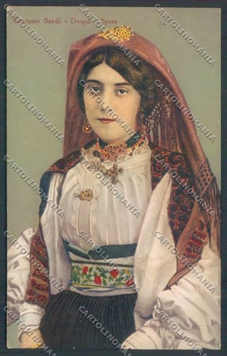 Nuoro costumi sardi dorgali - sardi,