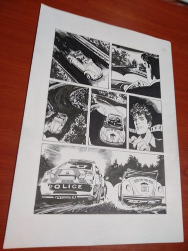 Tavola original art dylan dog - dylan,