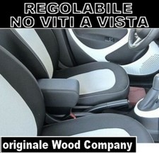 bracciolo REGOLABILE Smart New Fortwo Forfour ECOPELLE nero PROMOZIONE 1 PEZZO @