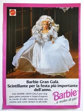 Pubblicita' Barbie Gran Gala' Mattel Advertising Publicite' Vintage 1993 (T0