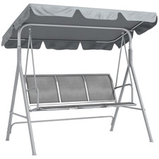 Sedia a dondolo da giardino 3