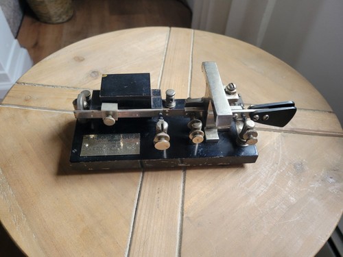 Chiave telegrafica vintage - chiave,