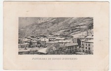 PANORAMA DI EDOLO D'INVERNO -