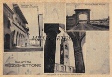 PIZZIGHETTONE: Saluti da - 3 vedute