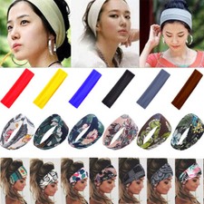 Largo Fasce Capelli Uomo Donna Fascia Elastica Palestra Yoga Stretch SPORTS per