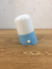 LAMPADA APPLIQUE VETRO OPALINO ORIGINALE ANNI 60 DESIGN VINTAGE SHABBY