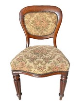 Solid walnut wood chair - , 20th