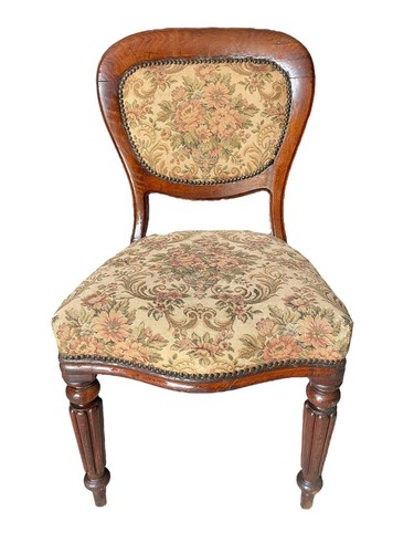 Sedia legno noce massello - legno,