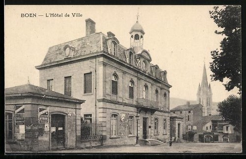 Cpa boen hôtel - de,