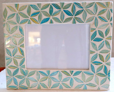 Porta foto cornice celeste a