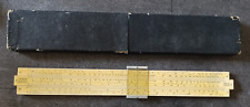 UNIQUE UNIVERSAL SLIDE RULE Regolo Calcolatore Inglese primi '900        [A121]
