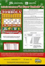 LOCANDINA GRATTA E  VINCI LA SUPER TOMBOLA EURO 5,00 LOTTERIA INSTANTANEA (32)