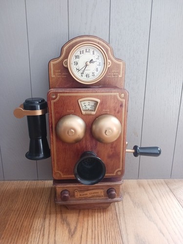 Orologio radio legno - orologio/radio, in