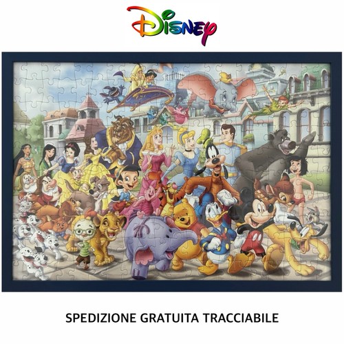 Disney puzzle di - disney, •